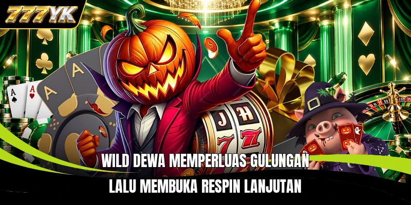 Wild dewa memperluas gulungan lalu membuka respin lanjutan